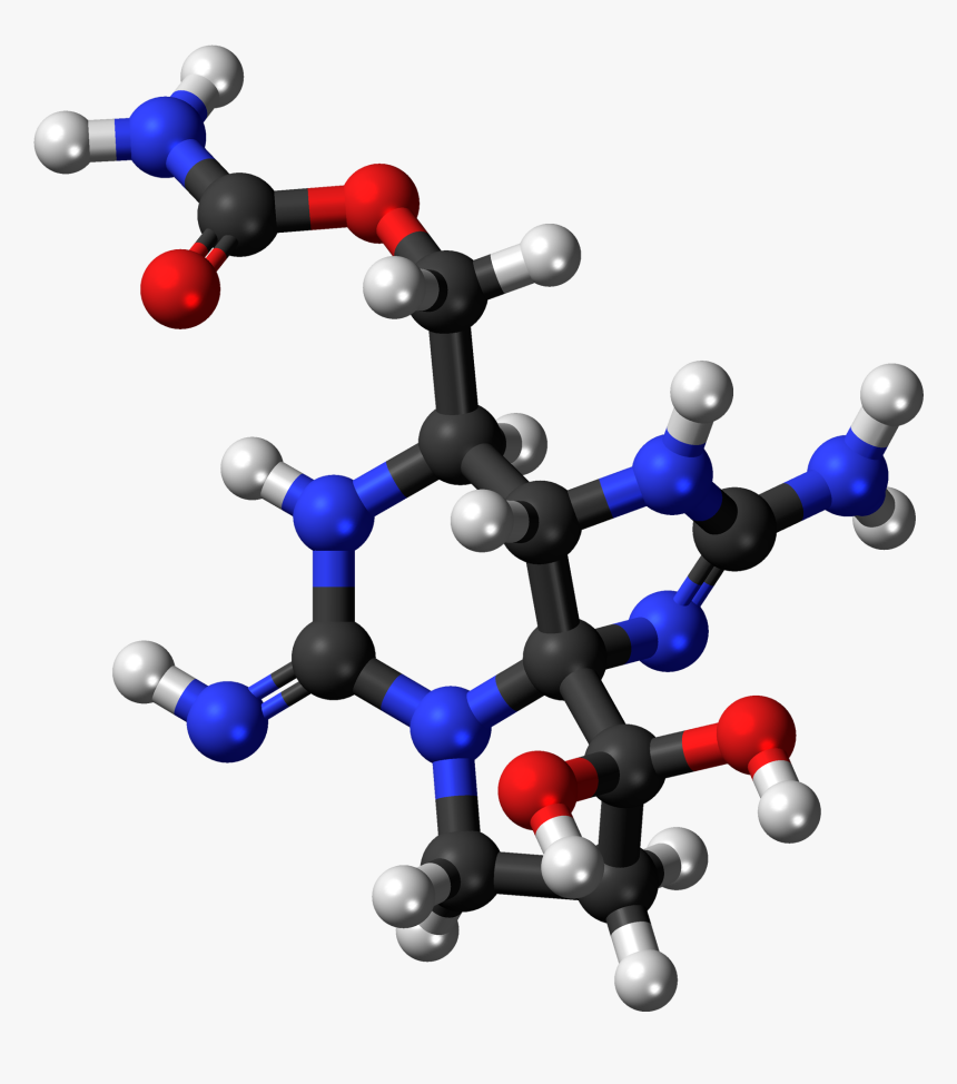 Saxitoxin 3d Balls Radon Molecule Hd Png Download Kindpng 