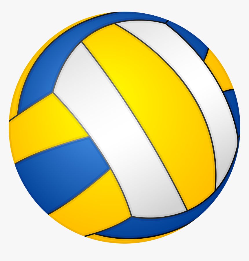 Ball Png Clip Art - Volleyball Ball Clipart Png, Transparent Png - kindpng
