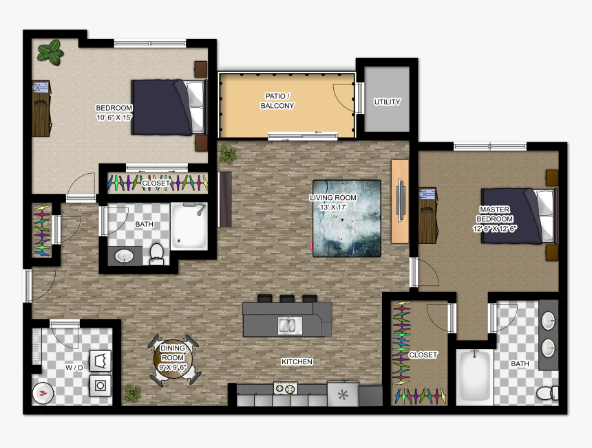 Floor Plan, HD Png Download, Free Download