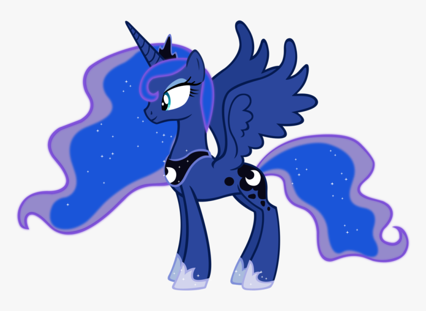 Princess Luna Season 2 Vector - My Little Pony Princess Luna, HD Png Download, Free Download