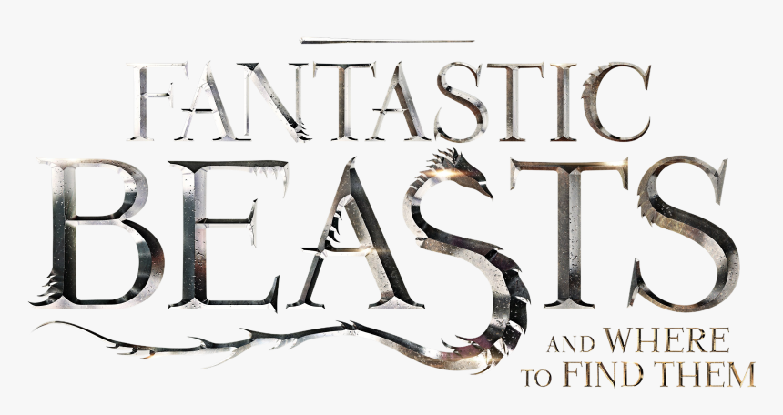 Fantastic Beasts And Where To Find Them Png - Calligraphy, Transparent Png, Free Download