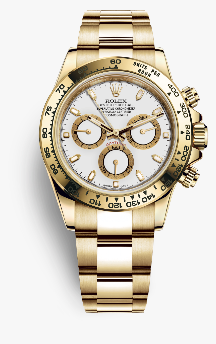 Cosmograph-daytona - Rolex Daytona Silver Gold, HD Png Download, Free Download
