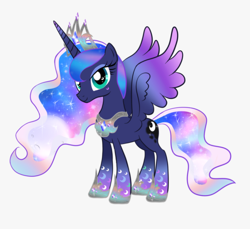 Princesa And Mlp Luna Image - My Little Pony Princess Rainbow Power, HD Png Download -