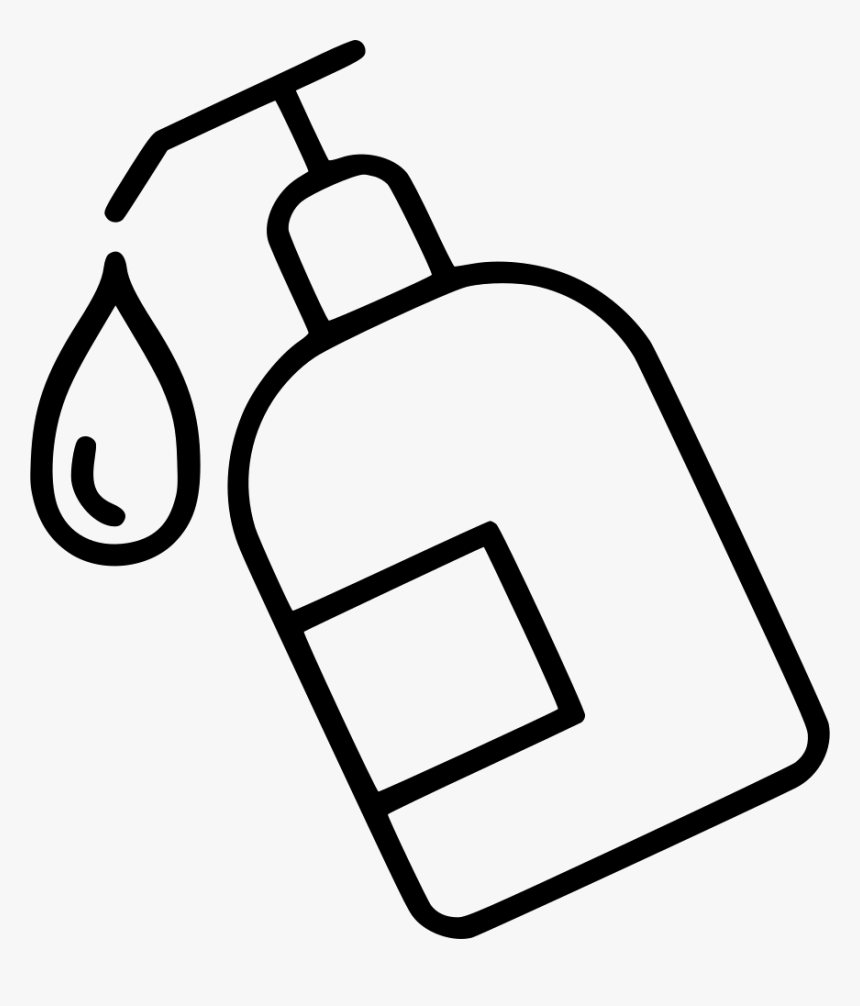 Lotion Shampoo Oil Bath Comments - Dibujos De Champú Para Colorear, HD Png Download, Free Download