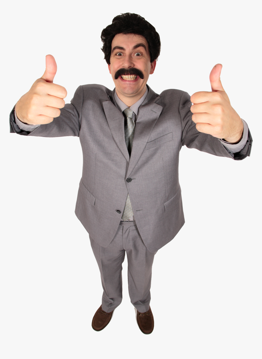 Transparent Thumbs Up Down Png - Borat Png, Png Download, Free Download