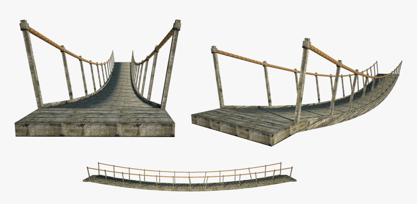 Wooden Bridge Png - Foot Bridge Png, Transparent Png, Free Download