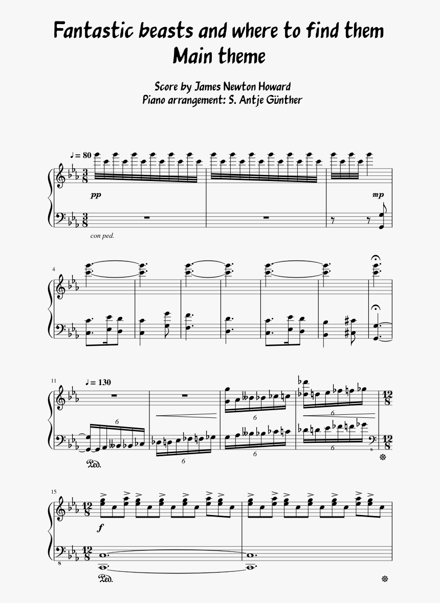 Jacob's Bakery Piano Partition, HD Png Download, Free Download