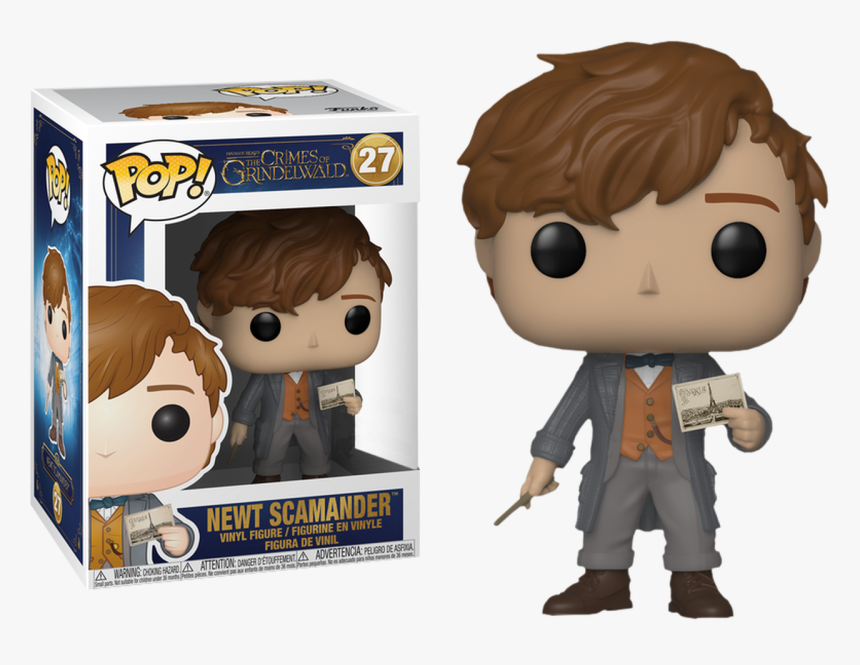 Fantastic Beasts - Funko Pop Newt Scamander, HD Png Download, Free Download