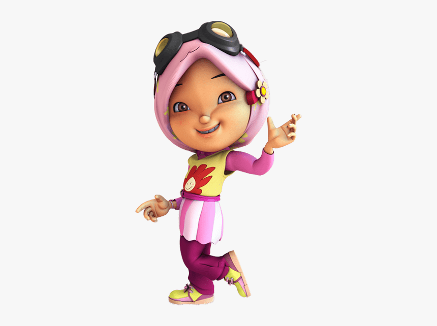 Boboiboy Yaya Waving - Yaya Boboiboy, HD Png Download, Free Download