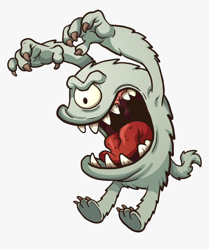 Clip Art Vector Cartoon For - Cartoon Monster, HD Png Download, Free Download