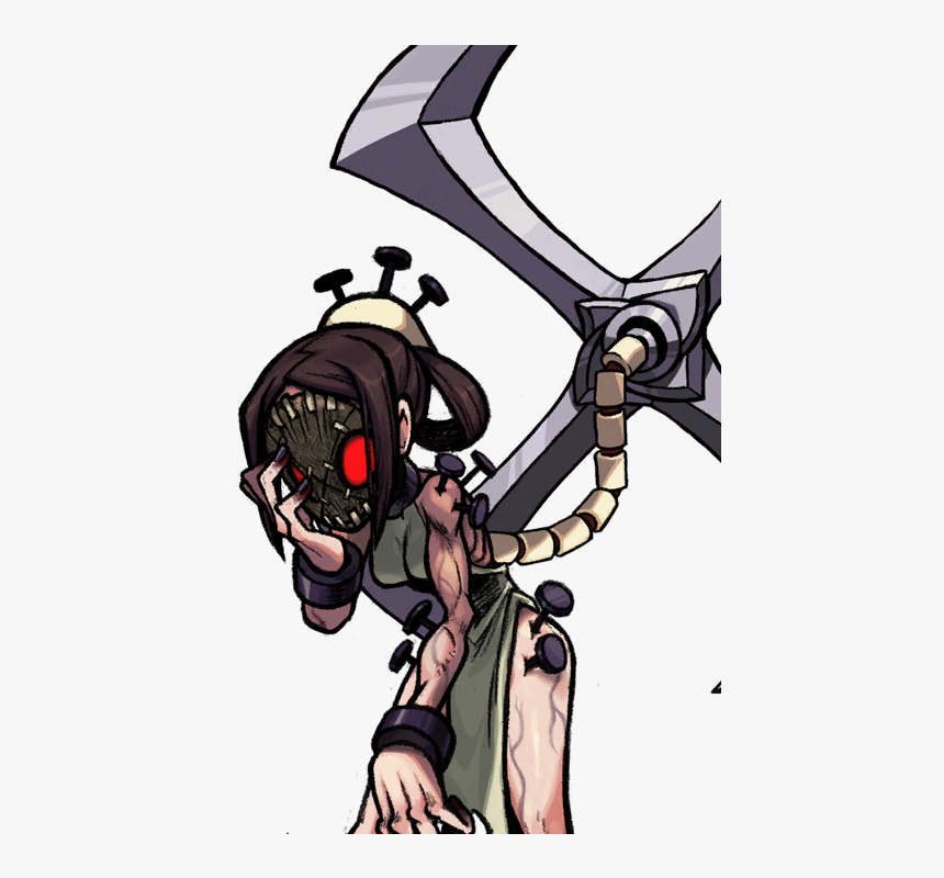 Painwheel Headache A - Fanart Painwheel Skullgirls, HD Png Download, Free Download