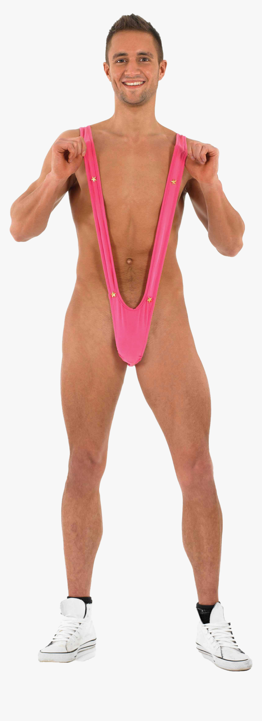 Pink Mankini - Mens Funniest Fancy Dress, HD Png Download, Free Download