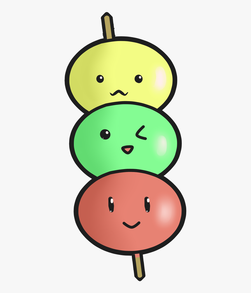 Chibi Dango Stick - Cartoon, HD Png Download, Free Download