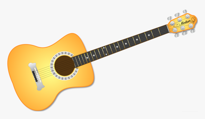 Guitar Clip Art Fretboard Free Clipart Images Transparent - Guitar Clipart Png, Png Download, Free Download