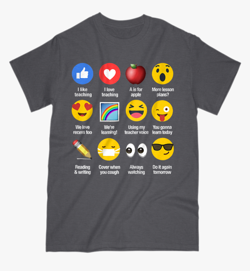 I Like Love Teaching Emoji Emoticon Sayings Graphic - Smiley, HD Png Download, Free Download