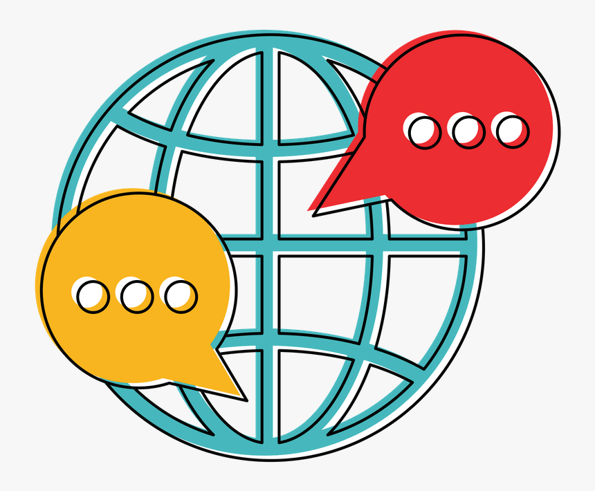 Community - Globe With Location Icon, HD Png Download, Free Download