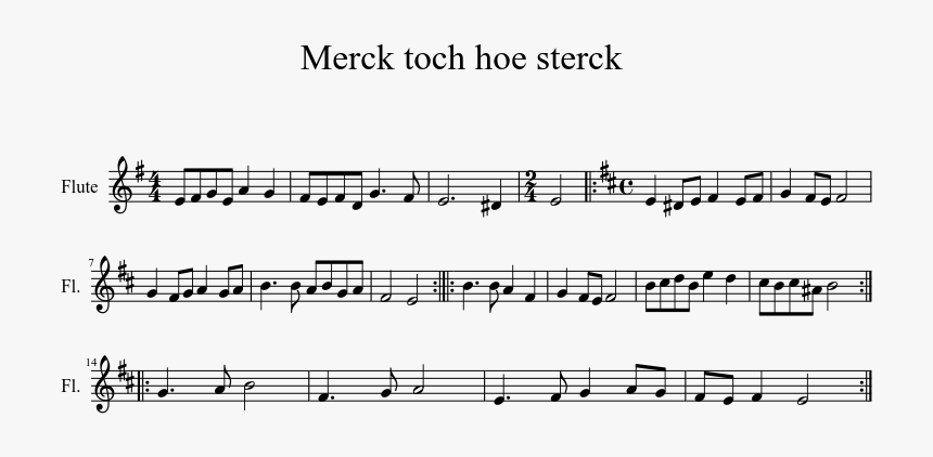 Hedwig's Theme Flute Sheet Music, HD Png Download, Free Download