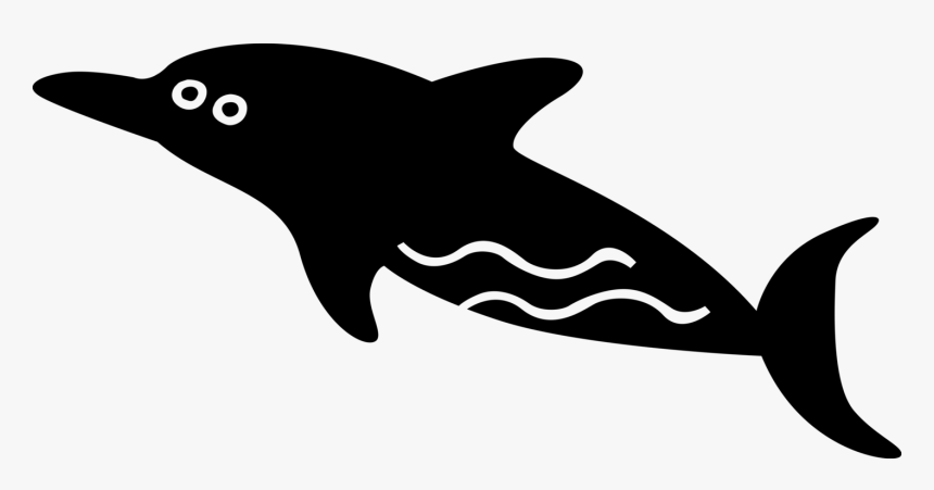 Vector Illustration Of Aquatic Marine Mammal Cetacean, HD Png Download, Free Download