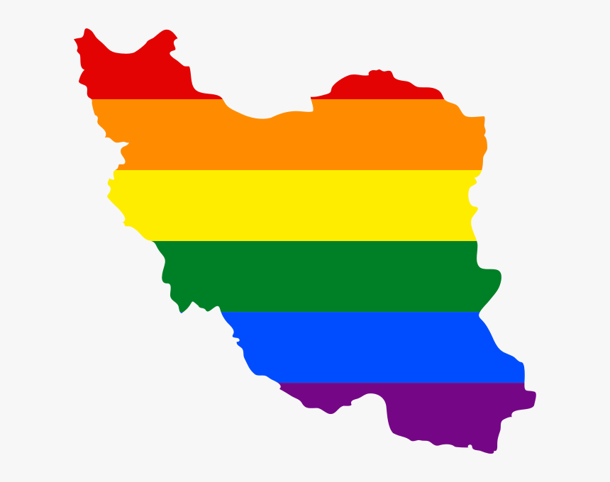 Iran Flag Map Png, Transparent Png, Free Download