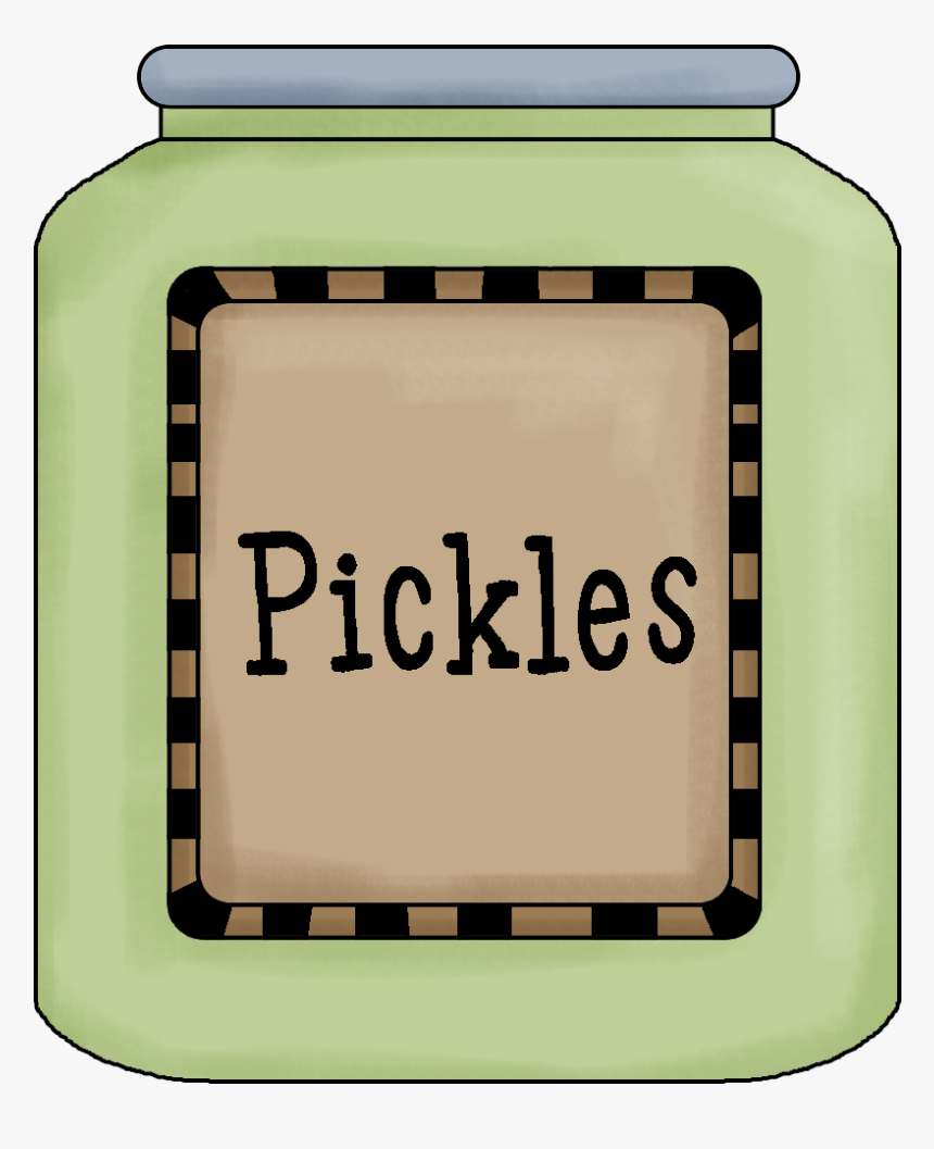 Pickle Jar Clipart - Pickle Jar Clipart Free, HD Png Download, Free Download