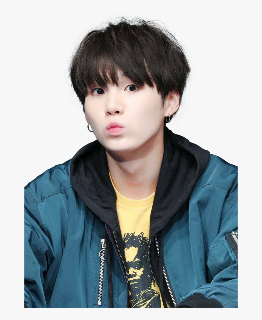 #bts Suga #suga #bts #k-pop #k Pop #kpop #bts Fancam - Suga Cute Black Hair, HD Png Download, Free Download