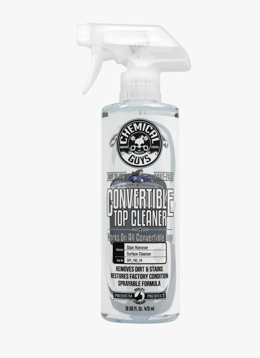 Convertible Top Cleaner - Chemical Guys Convertible Top Cleaner, HD Png Download, Free Download