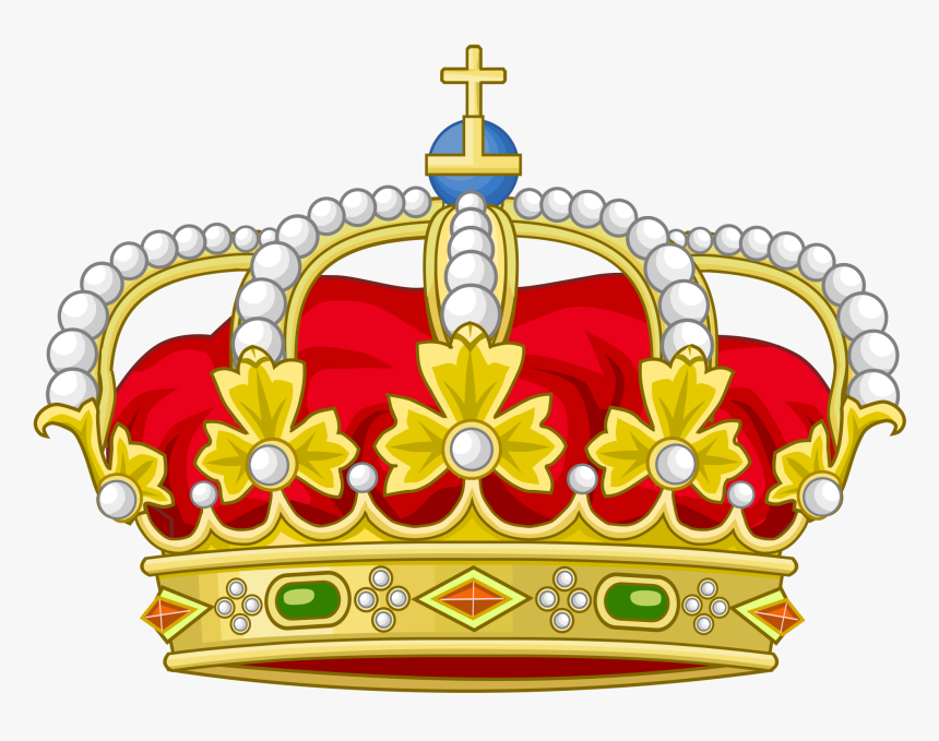 Spain Crown Clipart Banner Transparent Download - Spanish Royal Crown, HD Png Download, Free Download