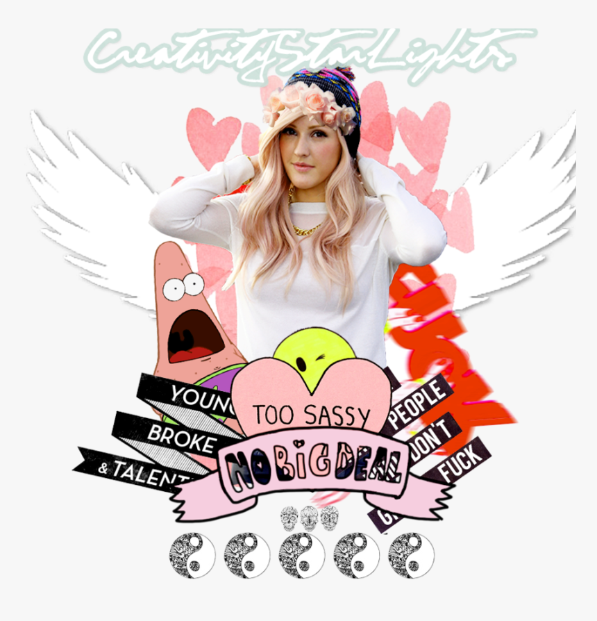 Id Ellie Goulding Tumblr By C - Poster, HD Png Download, Free Download