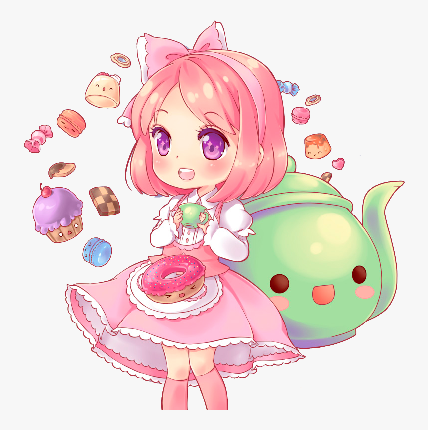 Chibi Sweet Girl - Sweet Chibi Anime Girl, HD Png Download - kindpng Chibi Sweet Girl - Sweet Chibi Anime Girl, HD Png Download - kindpng