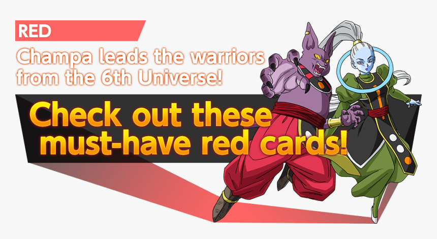 Champa Leads The Warriors From The 6th Universe - Cartoon, HD Png Download, Free Download