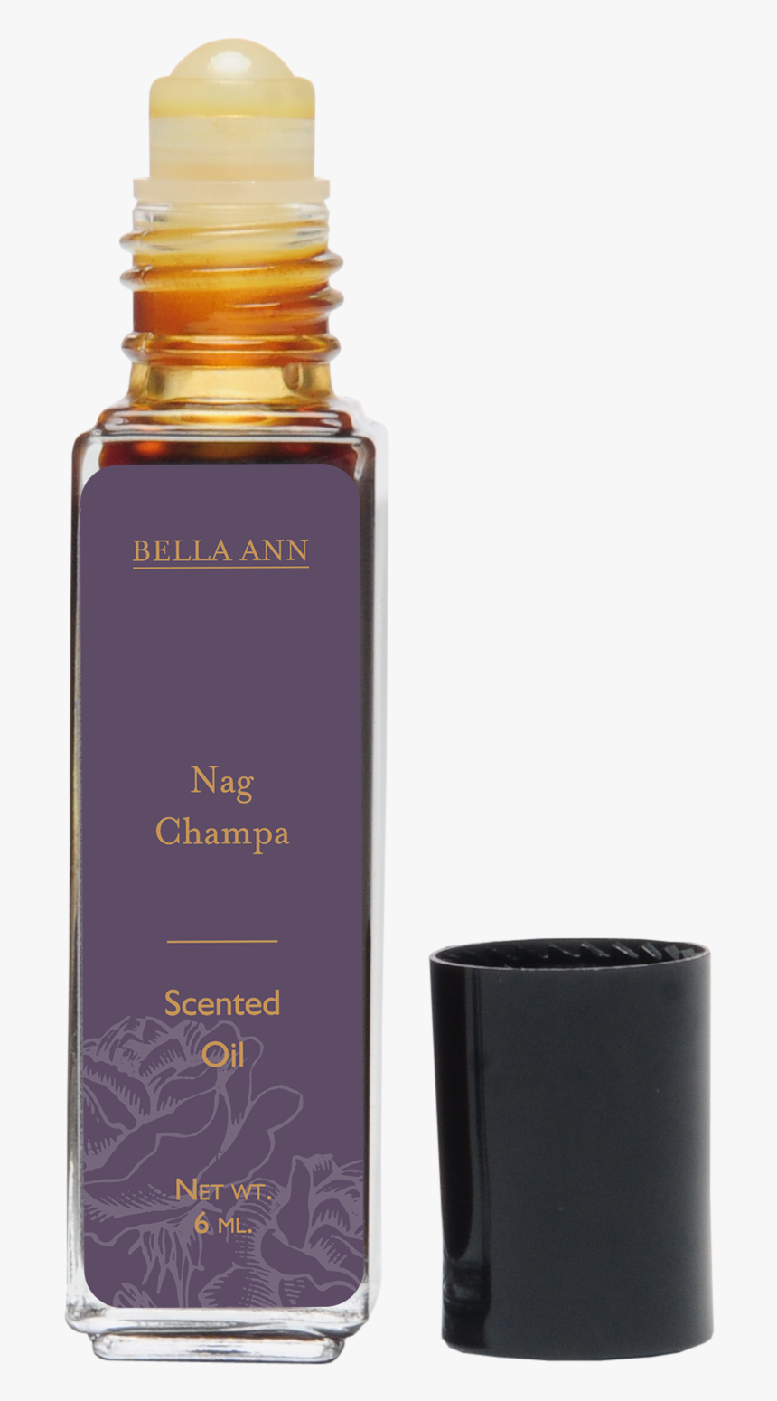 Roll On Bottle Of Body Oil In Nag Champa Scent - Cosmetics, HD Png Download, Free Download