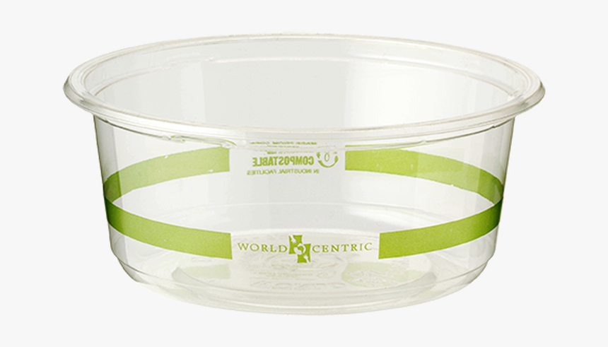 12 Oz Clear Round Deli - Compostable Plastic Food Container, HD Png Download, Free Download