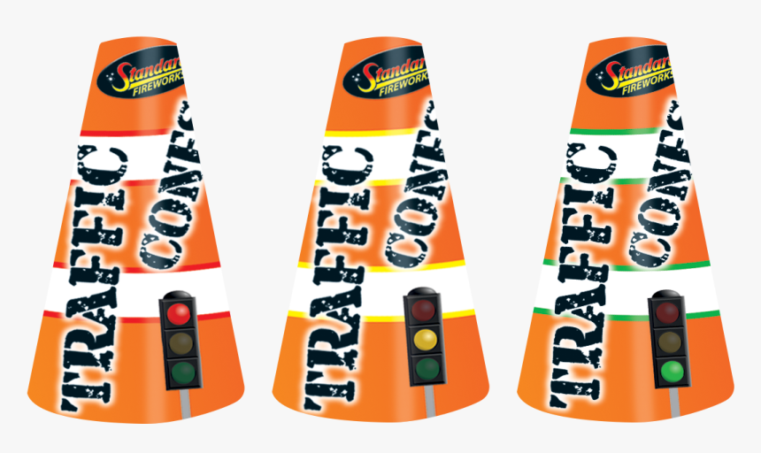 Standard Fireworks Traffic Cone, HD Png Download, Free Download