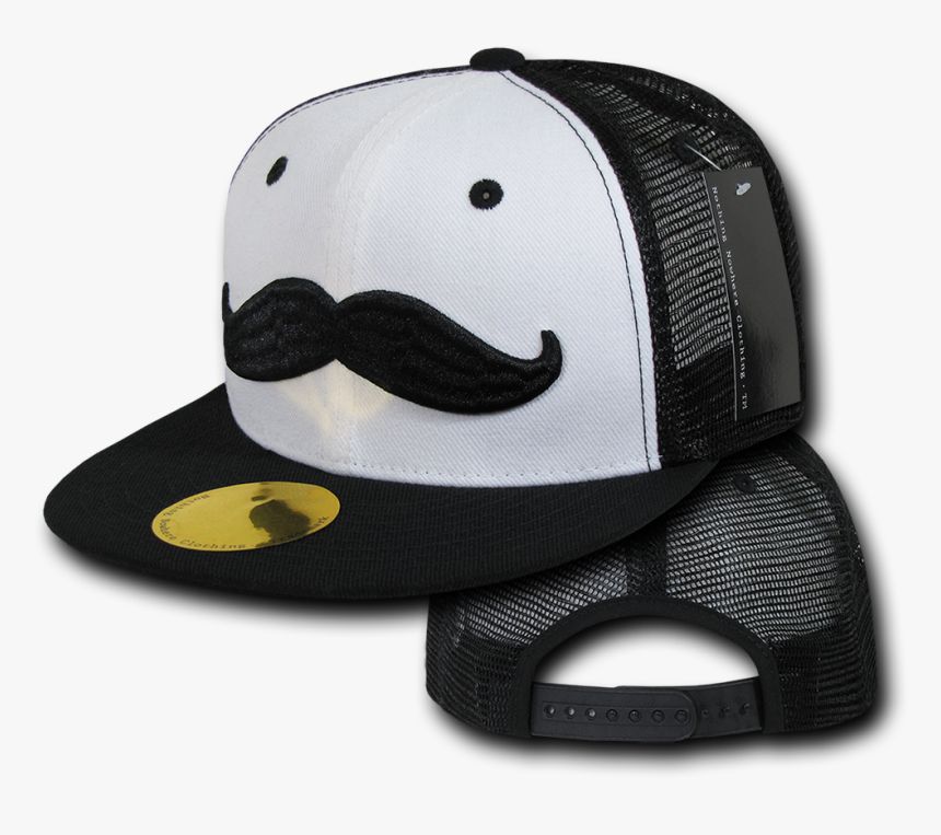 Nothing Nowhere Mustache 6 Panel Snapback Baseball, HD Png Download, Free Download