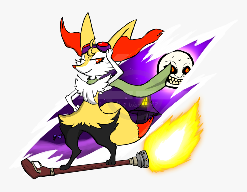 A Witchy Braixen 
pokemon © Nintendo, Game Freak, Pokemon - Cartoon, HD Png Download, Free Download