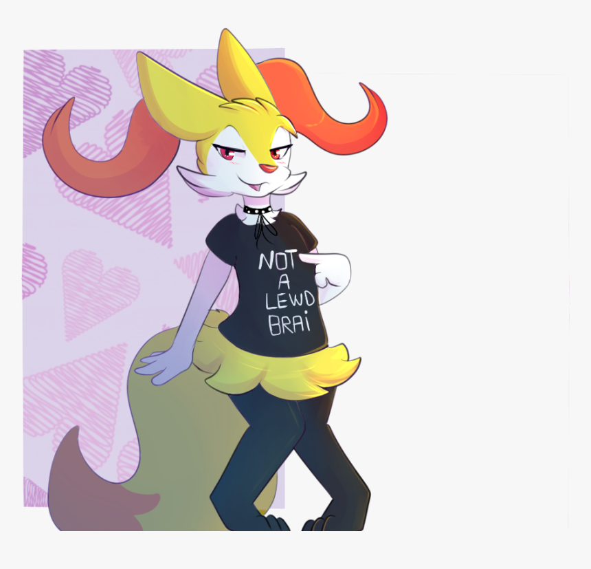 Lewd Braixen, HD Png Download, Free Download