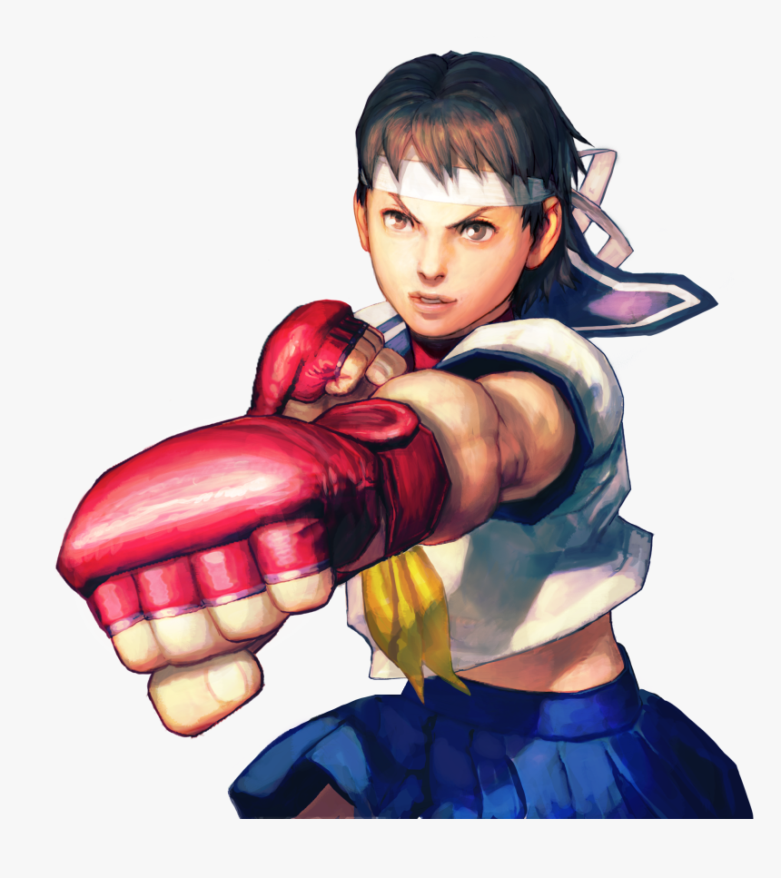 Sakura Kasugano Street Fighter 4, HD Png Download, Free Download