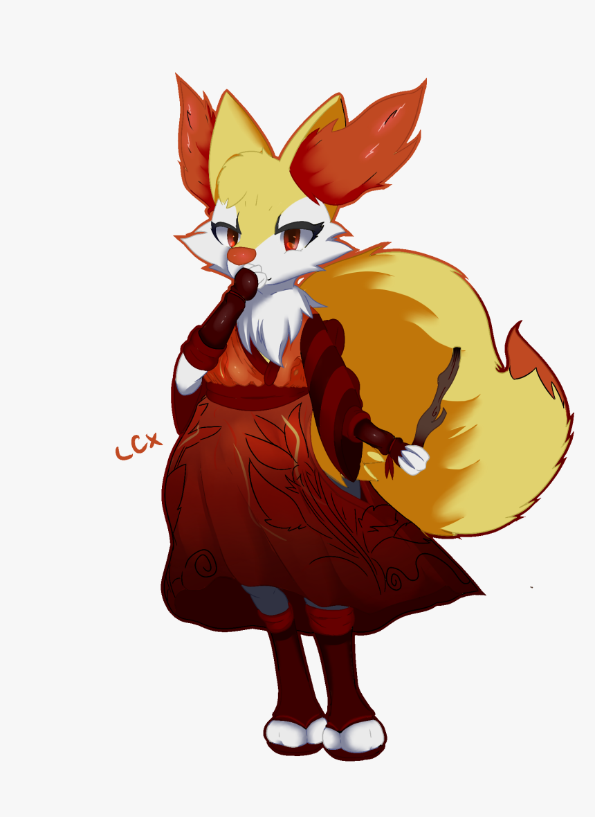 Braixen C - - Cartoon, HD Png Download, Free Download