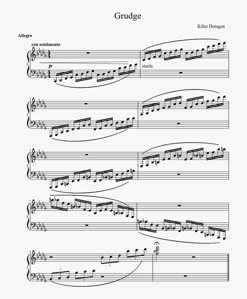 Mother 3 Dry Guys Sheet Music, HD Png Download, Free Download