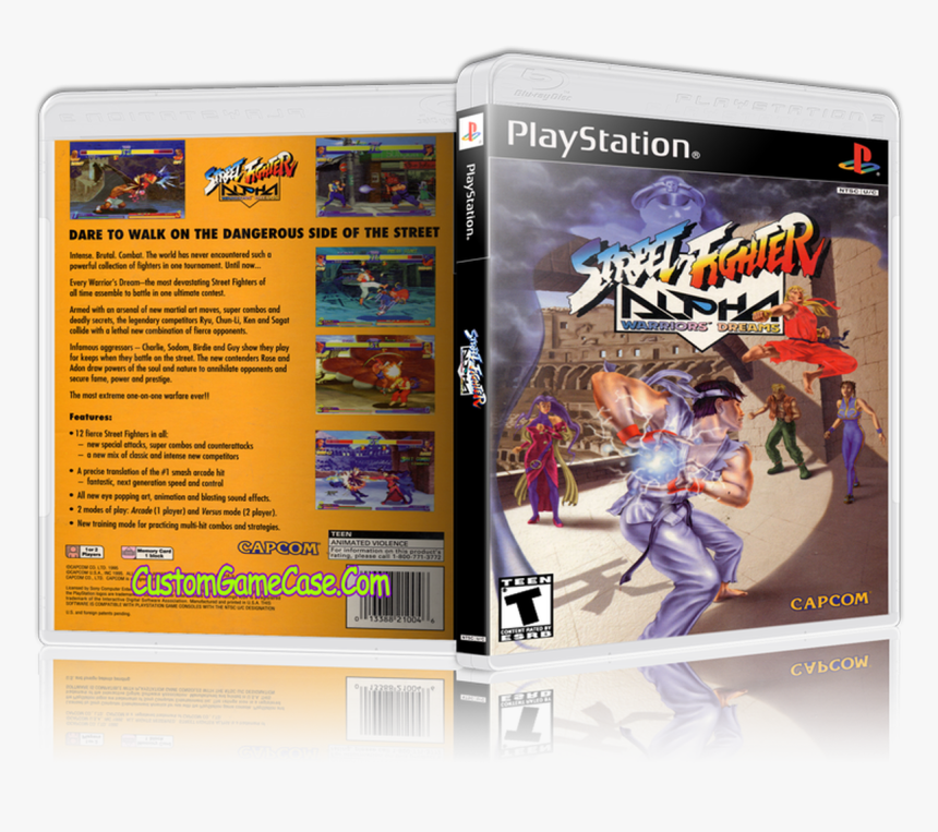 Street Fighter Alpha Warriors Dreams - Sega Saturn Street Fighter Alpha, HD Png Download, Free Download