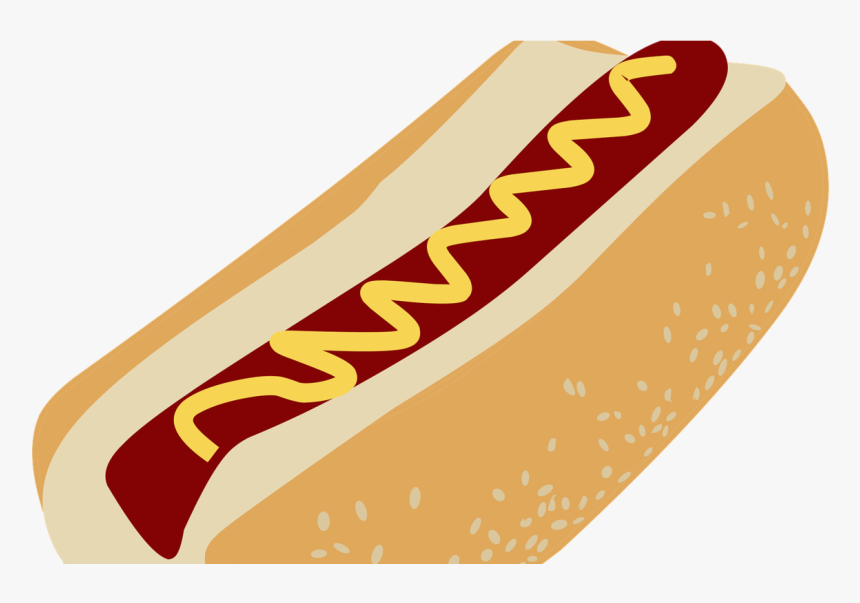 Transparent Hot Lunch Clipart - Hot Dog Clipart, HD Png Download, Free Download