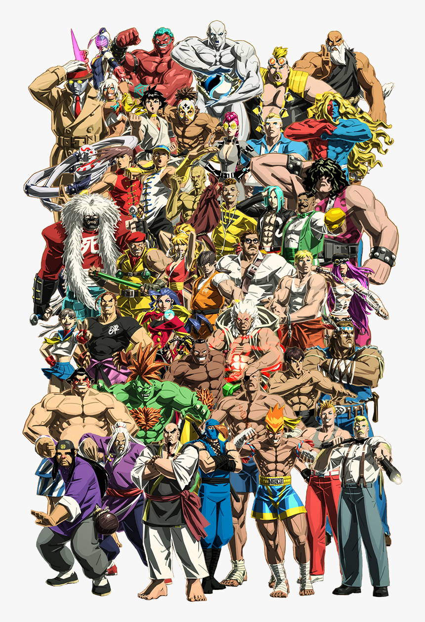 Street Fighter V Redesign Characters, HD Png Download, Free Download