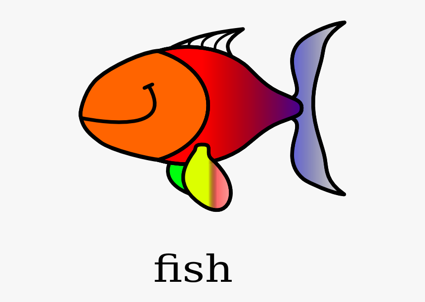 Fish Svg Clip Arts - Ikan Clip Art, HD Png Download, Free Download
