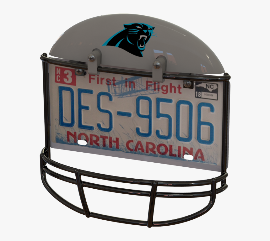 Carolina Panthers Helmet Frame - Face Mask, HD Png Download, Free Download