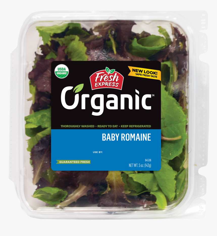 Organic Baby Romaine - Fresh Express Organic Baby Romaine, HD Png Download, Free Download