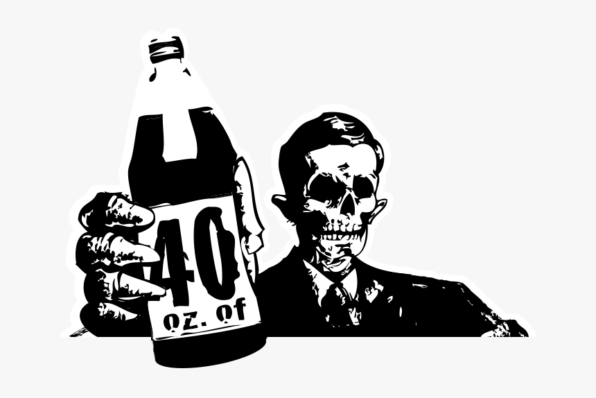 Beer Clipart 40oz - Horror, HD Png Download, Free Download