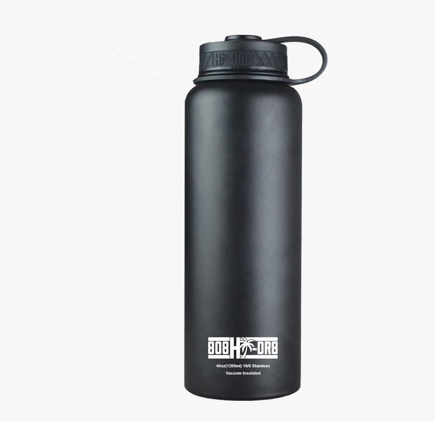 Custom Engraved 808 Hi-dr8 40oz Vacuum Insulated Bottle - Water Bottle, HD Png Download, Free Download