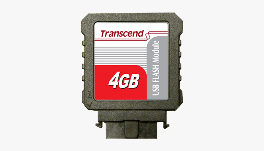 4gb Vertical Internal Usb Flash Module - Transcend, HD Png Download, Free Download