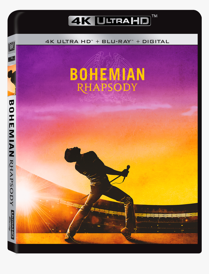 Brhr 4kuhd Spine - Blu Ray Bohemian Rhapsody, HD Png Download, Free Download