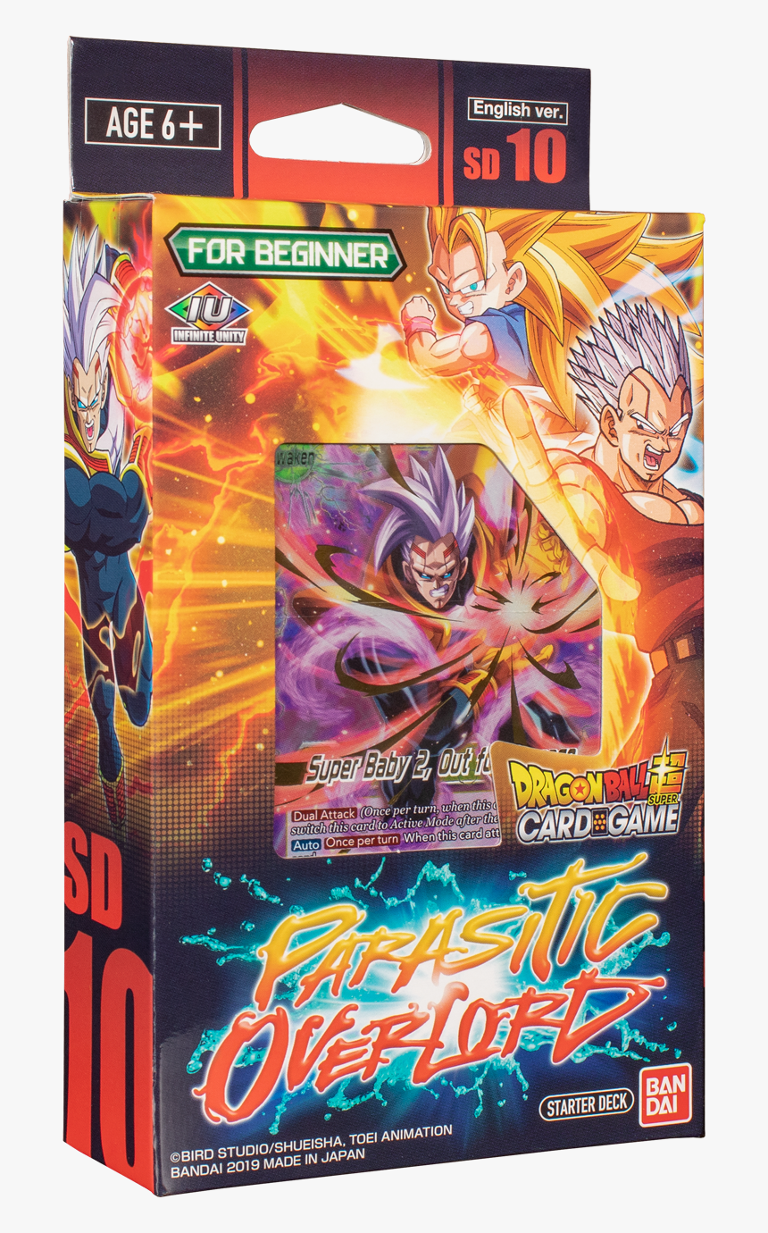 Dragon Ball Super - Starter Deck 10 Parasitic Overlord Dbs Sd10, HD Png Download, Free Download